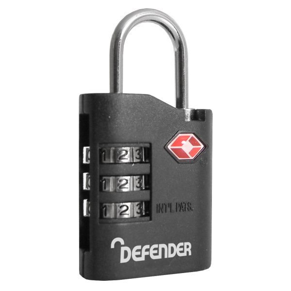 DEFENDER TSA Combination Padlock 35mm