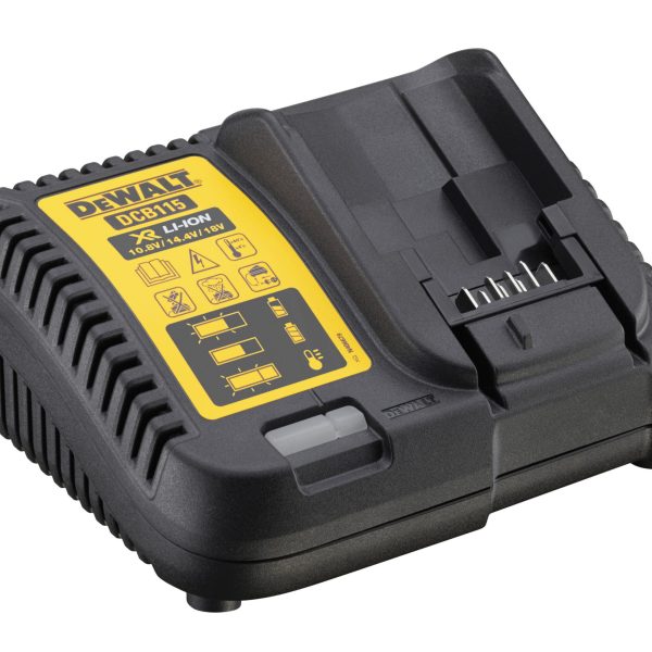 DEWALT DCB115 XR Multi-Voltage Charger 10.8-18V Li-ion