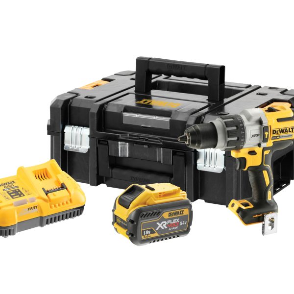 DEWALT DCD996X1 XR Brushless Combi Drill 54V 1 x 3.0Ah Li-ion