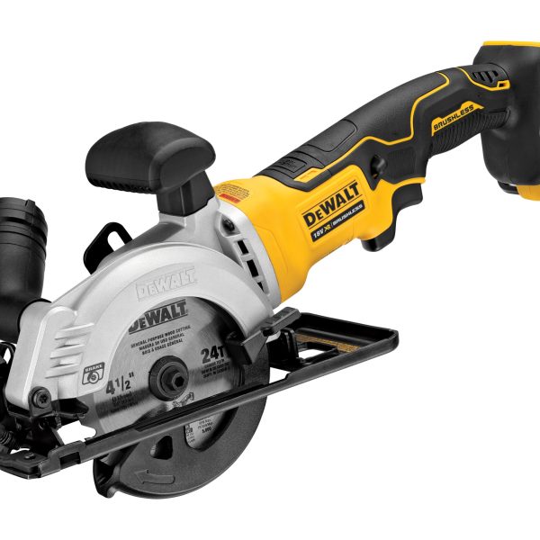 DEWALT DCS571N-XJ XR Brushless Compact Circular Saw 115mm 18V Bare Unit