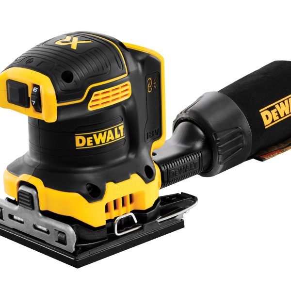 DEWALT DCW200N-XJ XR Brushless 1/4 Sheet Palm Sander 18V Bare Unit