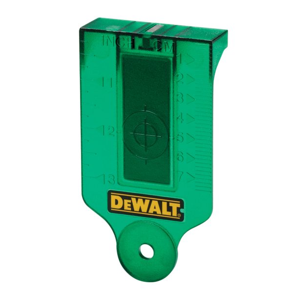 DEWALT DE0730G Green Laser Target Card