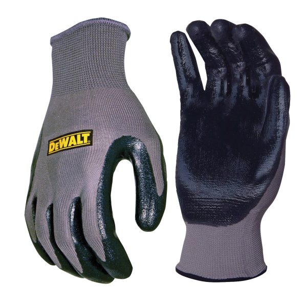 DEWALT DPG66 Nitrile Nylon Gloves - Large