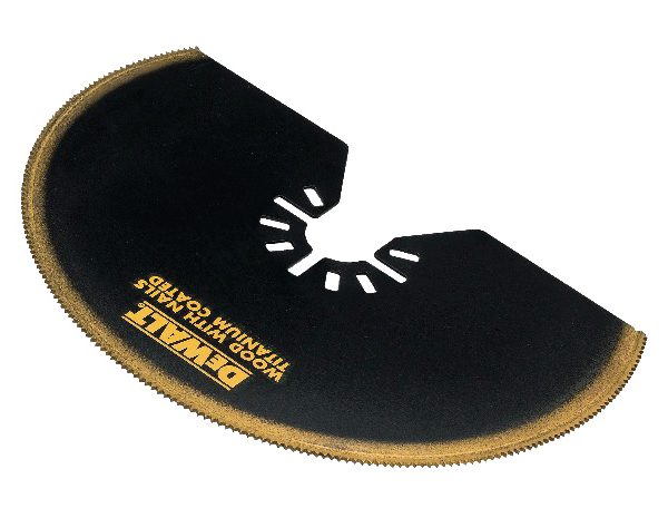DEWALT DT20709-QZ Multi-Tool Titanium Semi Circle Blade 100mm