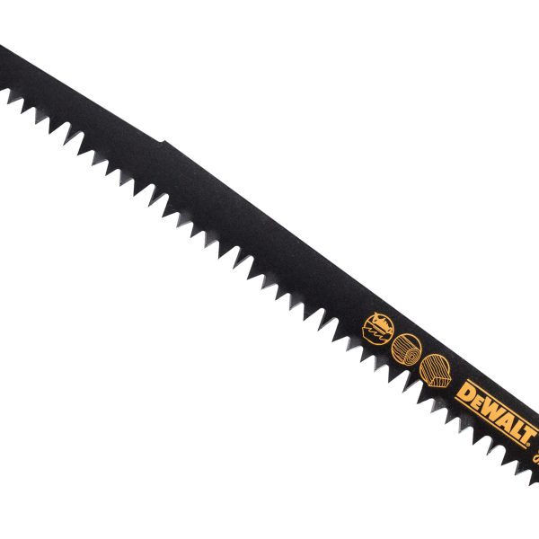 DEWALT DT2352-QZ HCS Reciprocating Blade for Wood, Fast Cuts 240mm x 5/6.5 TPI Pack of 5