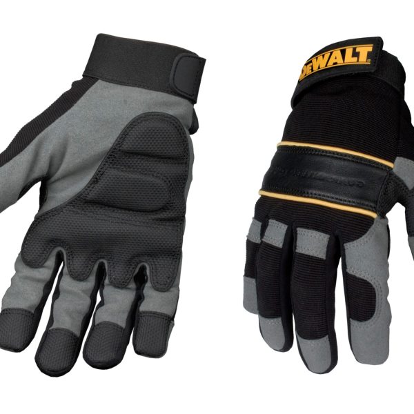 DEWALT Power Tool Gel Gloves Black / Grey DPG33L