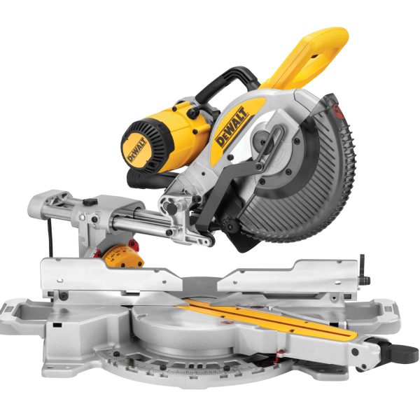 DEWALT DWS727 XPS Double Bevel Slide Mitre Saw 250mm 1675W 110V