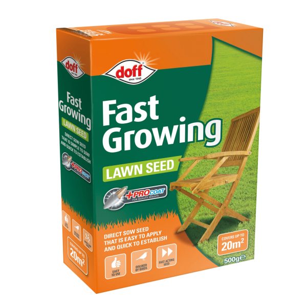 DOFF Fast Growing Lawn Seed 500g