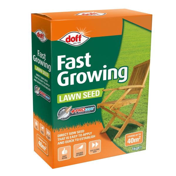 DOFF Fast Growing Lawn Seed 1kg