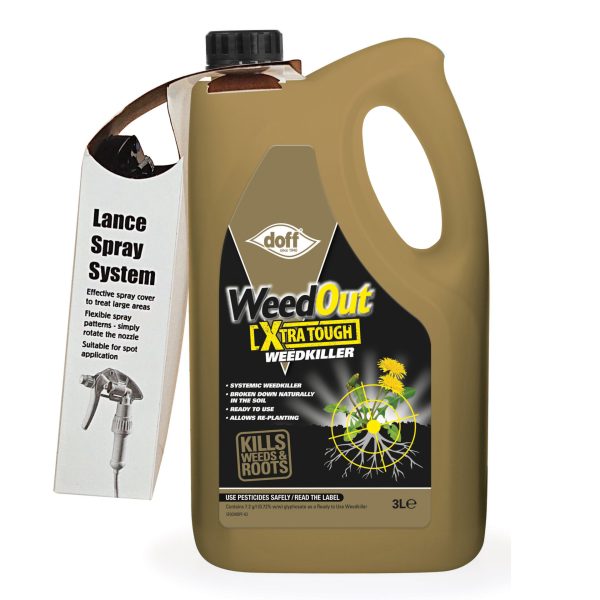 DOFF WeedOut Xtra Tough Weedkiller RTU 3 litre