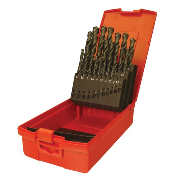DORMER A190 No.206 Metric HSS Drill Set of 29 1.0-13.0 x 0.5mm