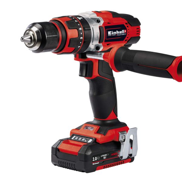 EINHELL TE-CD 18/48 Li-i Power X-Change Impact Drill 18V 2 x 2.0Ah Li-ion