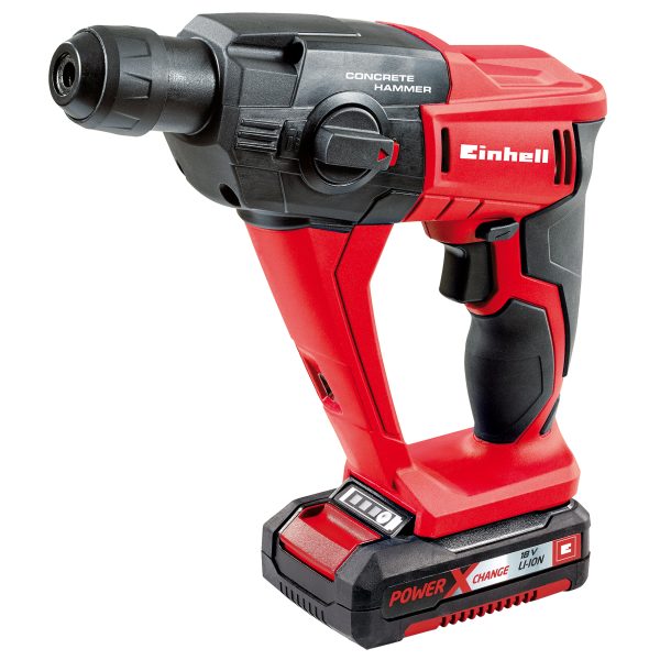 EINHELL TE-HD 18 Li Cordless Rotary Hammer Kit 18V 1 x 1.5Ah Li-ion