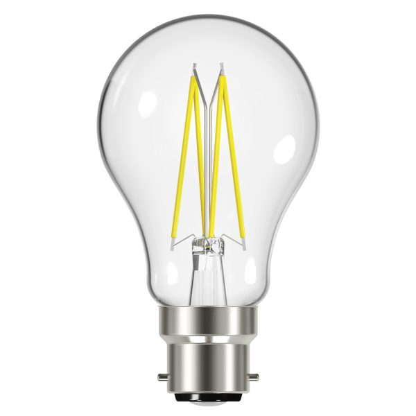 ENERGIZER® LED BC (B22) GLS Filament Non-Dimmable Bulb, Warm White 806 lm 6.7W