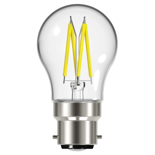 ENERGIZER® LED BC (B22) Golf Filament Non-Dimmable Bulb, Warm White 470 lm 4W