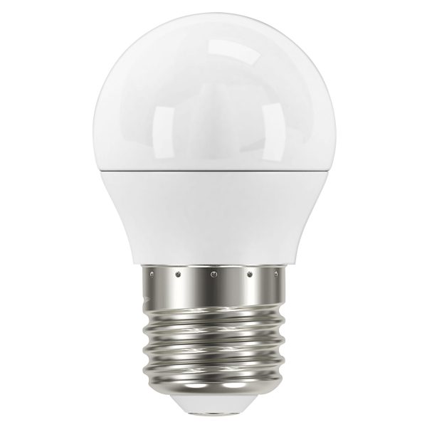 ENERGIZER® LED ES (E27) Opal Golf Non-Dimmable Bulb, Warm White 470 lm 5.2W