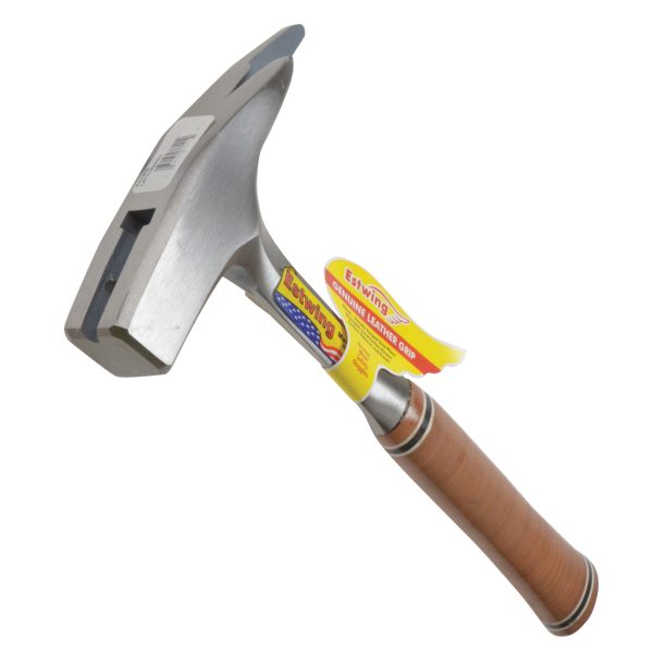 ESTWING E239MS Roofer's Pick Hammer Leather Grip - Smooth Face