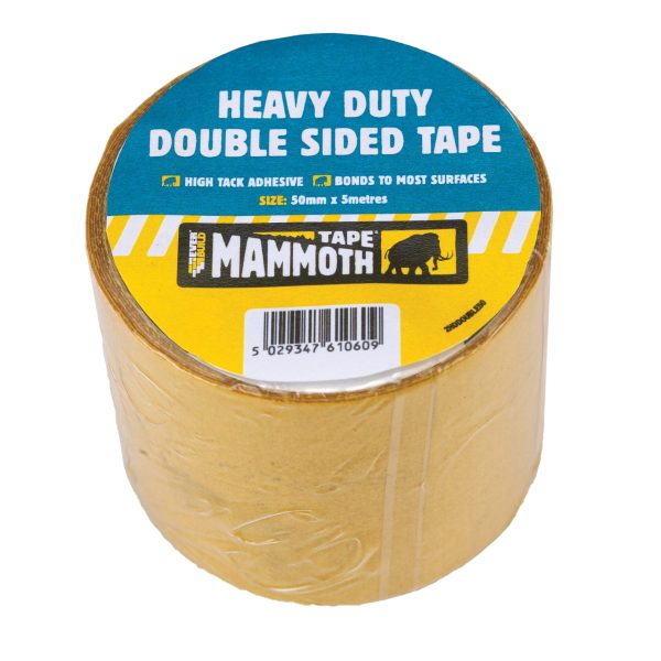 EVERBUILD Heavy-Duty Double-Sided Tape 50mm x 5m