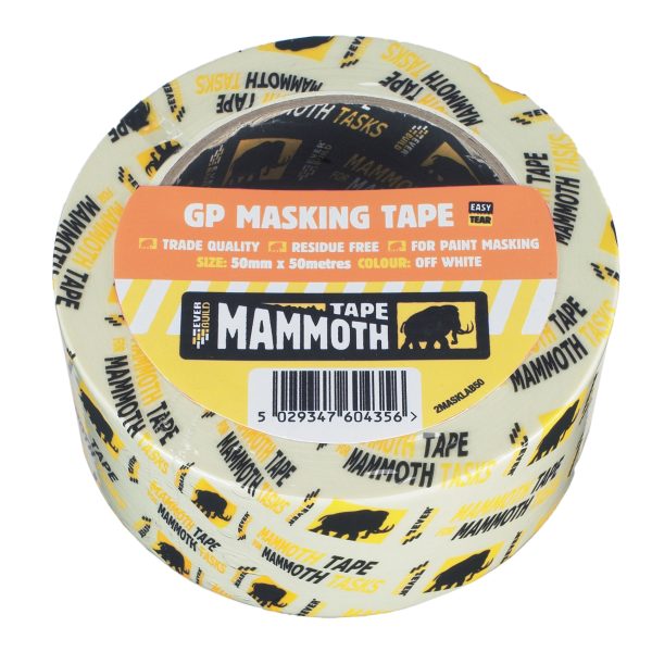 EVERBUILD Mammoth Retail Masking Tape 38mm x 50m