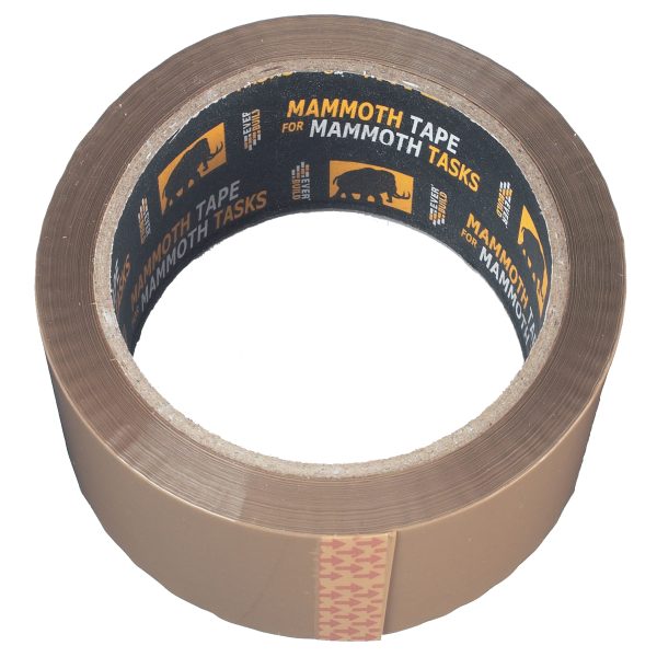 EVERBUILD Retail/Labelled Packaging Tape 48mm x 50m Brown