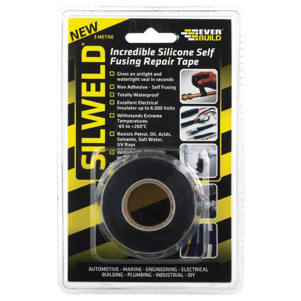 EVERBUILD Silweld Tape 3m Black
