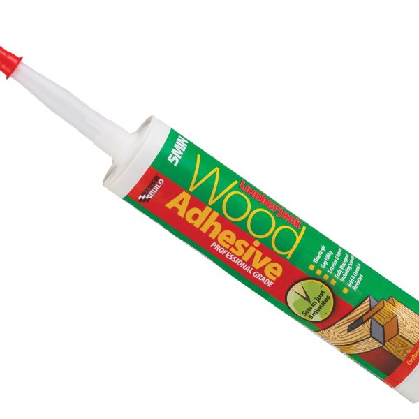 EVERBUILD Lumberjack 5min Polyurethane Wood Adhesive Gel 310ml