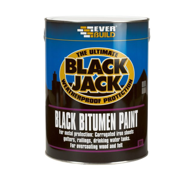 EVERBUILD Black Jack® 901 Black Bitumen Paint 5 litre