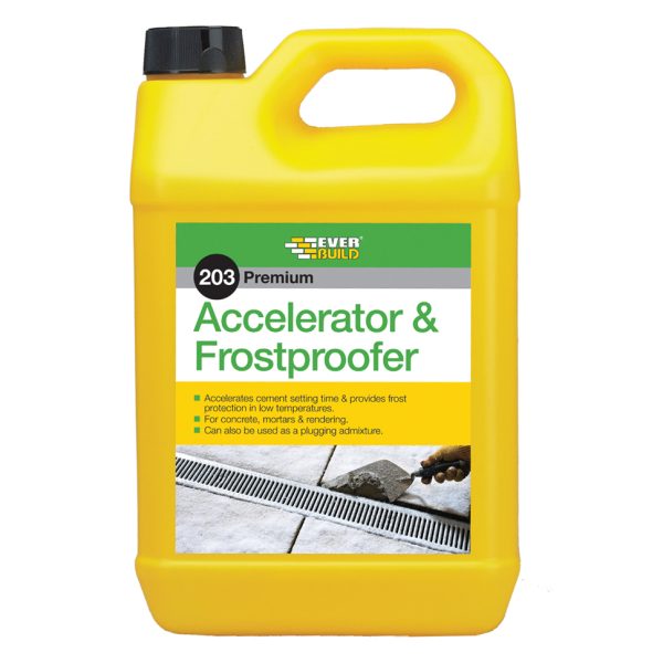 EVERBUILD 203 Accelerator & Frostproofer 5 litre