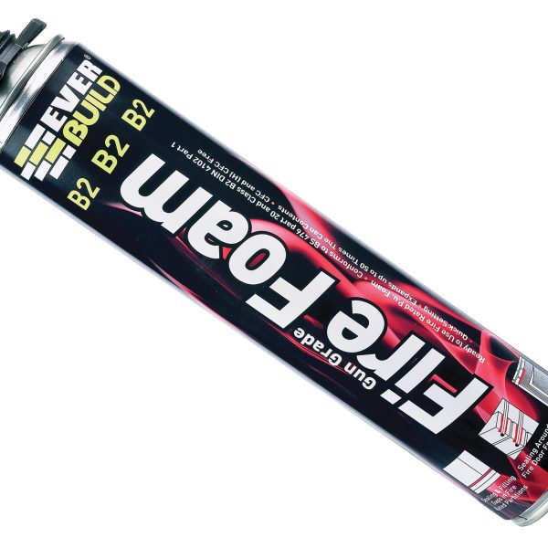 EVERBUILD Fire Foam B2 Gun Grade Aerosol 750ml