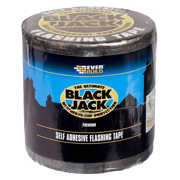 EVERBUILD Black Jack® Flashing Tape, Trade 75mm x 10m