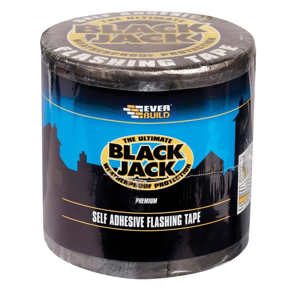 EVERBUILD Black Jack® Flashing Tape, DIY 100mm x 3m