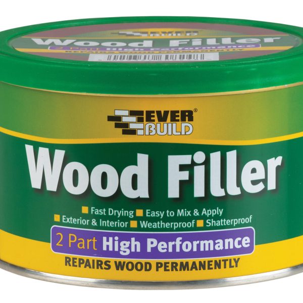 EVERBUILD 2-Part High-Performance Wood Filler Oak 500g