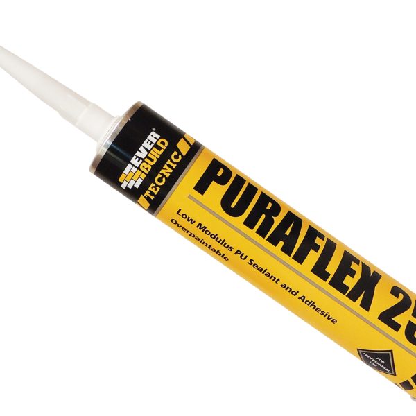 EVERBUILD Industrial Puraflex 25 Sealant Black 300ml