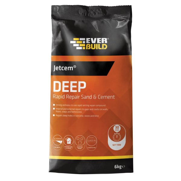 EVERBUILD Premix Sand & Cement 12kg (6 x 2kg Packs)