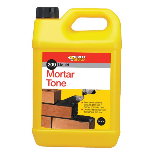EVERBUILD 209 Liquid Mortar Tone Black 1 litre