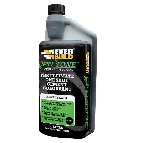 EVERBUILD Opti-Mix Cement Colourant Black 1 litre