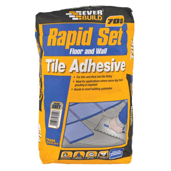 EVERBUILD 705 Rapid Set Tile Mortar 20kg