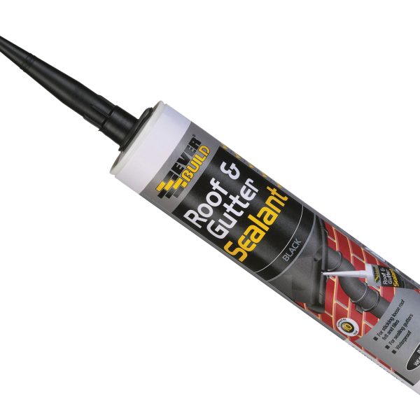 EVERBUILD Roof & Gutter Sealant Black 295ml