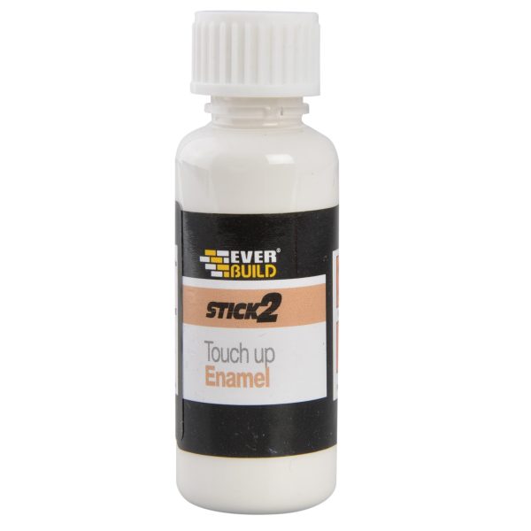 EVERBUILD Stick2 Touch Up Enamel White 25ml