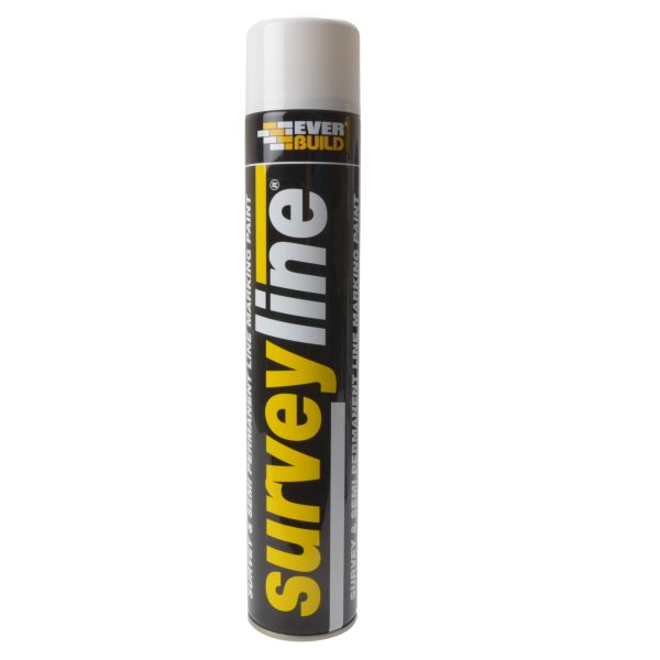 EVERBUILD Survey Line® Marker Spray White 700ml