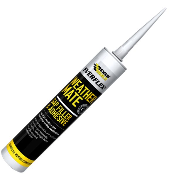 EVERBUILD Weather Mate Multi-Use Gap Filler & Adhesive White 295ml