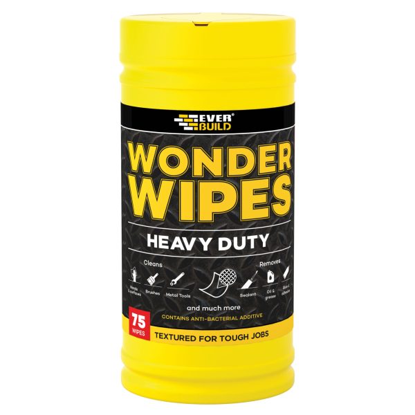 EVERBUILD Heavy-Duty Wonder Wipes (Tub 75)