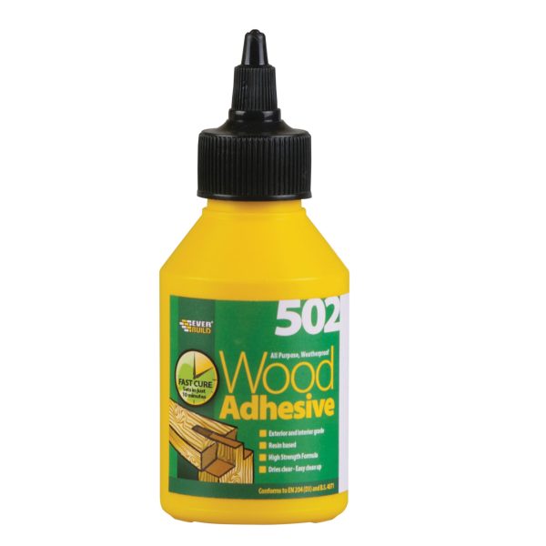 EVERBUILD 502 All Purpose Weatherproof Wood Adhesive 125ml