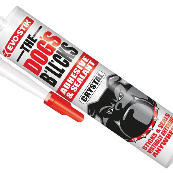 EVO-STIK The Dog's B*ll*cks Multipurpose Adhesive & Sealant  Crystal Clear 290ml