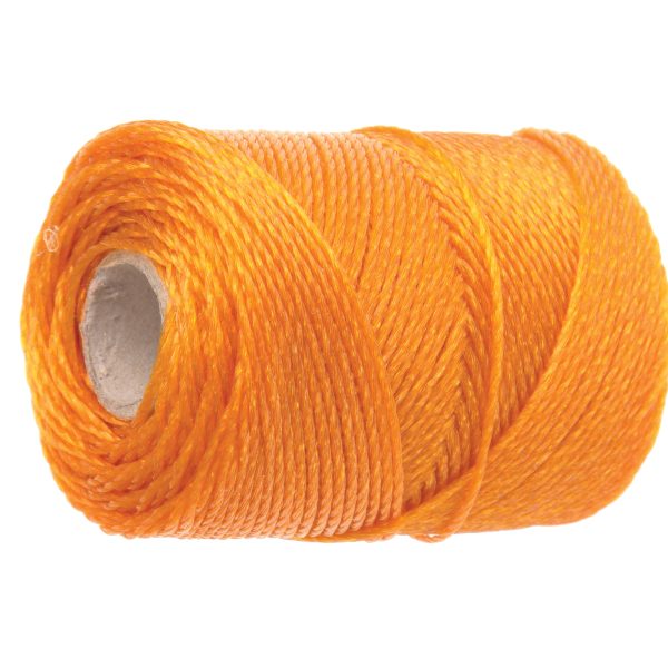 FAITHFULL 3100 Polyethylene Brick Line 100m (330ft) Orange
