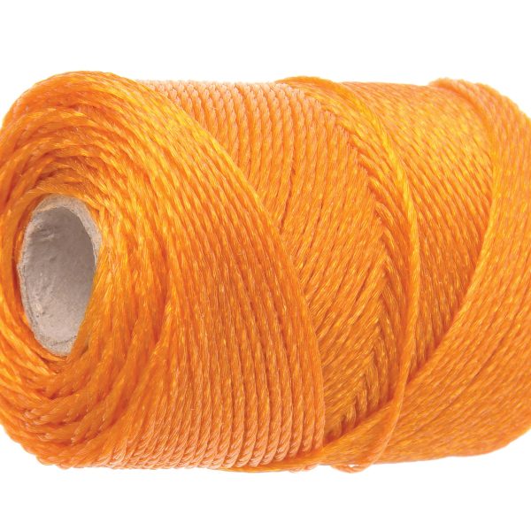 FAITHFULL 3250 Heavy-Duty Polyethylene Brick Line 250m (820ft) Orange