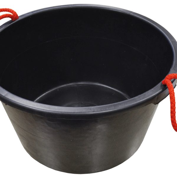 FAITHFULL Builder's Bucket 40 litre (9 gallon) - Black