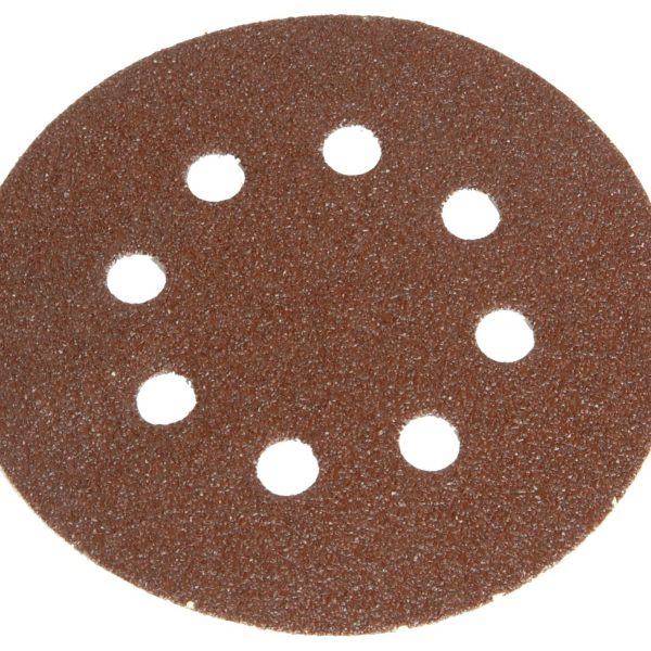FAITHFULL Hook & Loop Sanding Disc DID2 Holed 150mm 2 Very Fine (Pack 5)