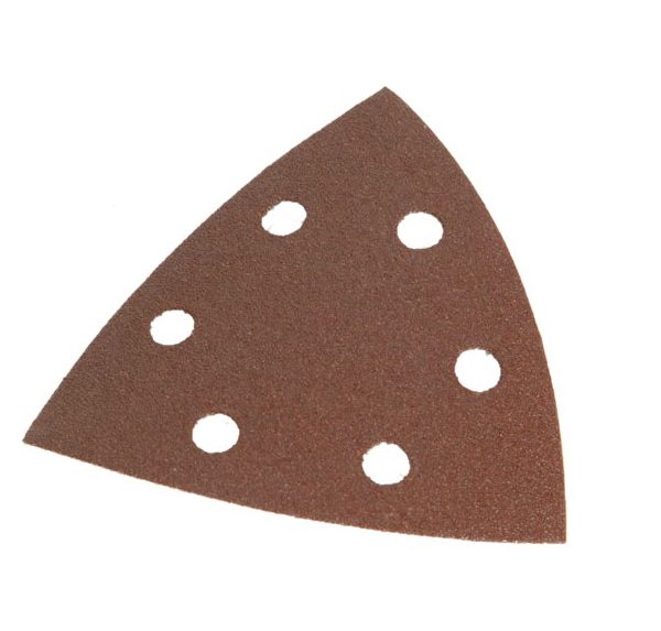 FAITHFULL Delta Hook & Loop Sanding Sheets TR2 93mm Coarse (Pack 25)