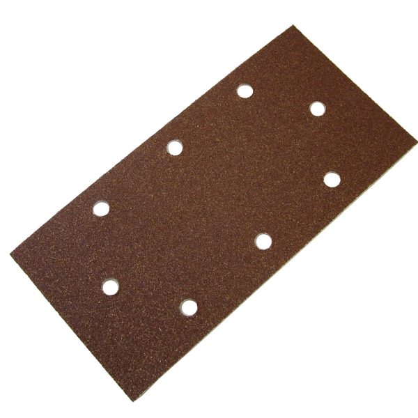 FAITHFULL 1/3 Sanding Sheet B/D Hook & Loop Holed Assorted (Pack 5)